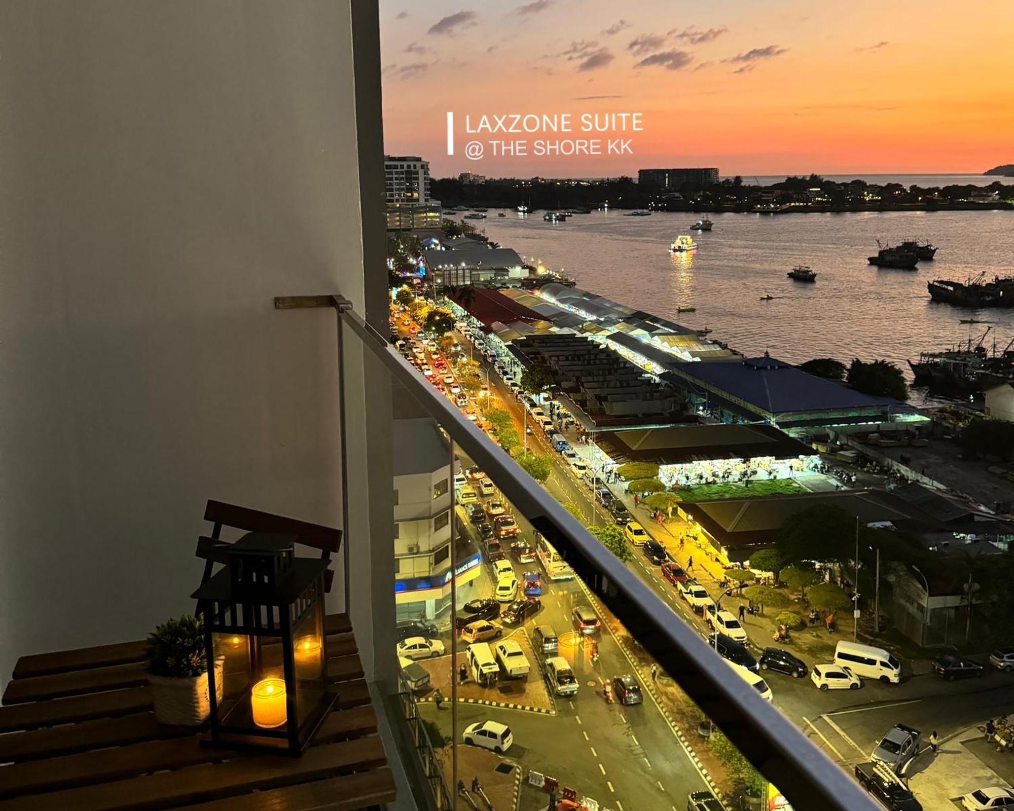 The Shore Cbd Kota Kinabalu By Laxzone Suite Zewnętrze zdjęcie